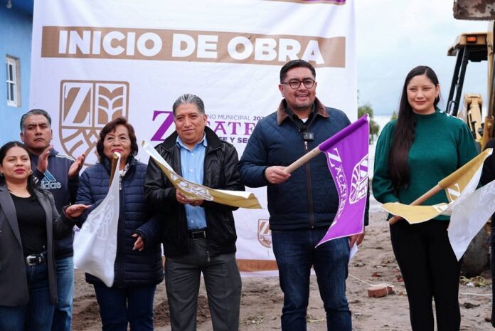 Presidente José Miguel Acatzi Luna Encabeza Arranque de Obra en la Quinta Sección- AlternativaTlx 