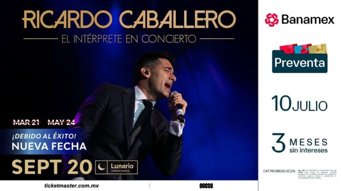 Ricardo Caballero Presenta una Tercera Noche de Bohemia este Año en la Ciudad de México - AlternativaTlx