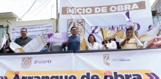 Se Avanza con Obras más en la Segunda Sección de Zacatelco- AlternativaTlx 
