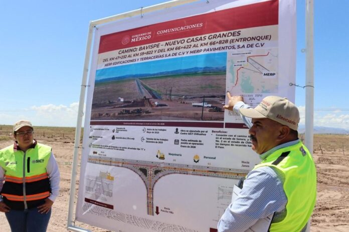 Supervisa Subsecretario de Infraestructura Avances de la Carretera Bavispe-Nuevo Casas Grandes - AlternativaTlx