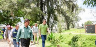Alfonso Sánchez García Camina con Vecinos las Calles de Ixtulco y Coordina Respuesta Institucional tras Daños por Lluvia- AlternativaTlx 