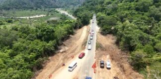 Avanza SICT en Modernización de la Carretera Federal 200, Tramo Pochutla–Huatulco - AlternativaTlx