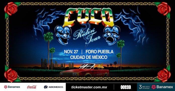 Cuco nos Hará Soñar con su Ridin' Tour - AlternativaTlx