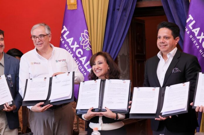 Firma Gobierno del Estado Convenio con IMSS para Construcción de una Unidad Deportiva en Calpulalpan- AlternativaTlx 