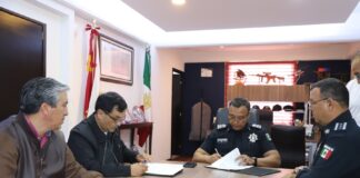 Firman SSC y SMyT Conviene de Colaboración para Fortalecer la Seguridad en Tlaxcala - AlternativaTlx