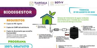 Gobierno del Estado Impulsa Programa de Biodigestores en Beneficio de Hogares sin Drenaje- AlternativaTlx 