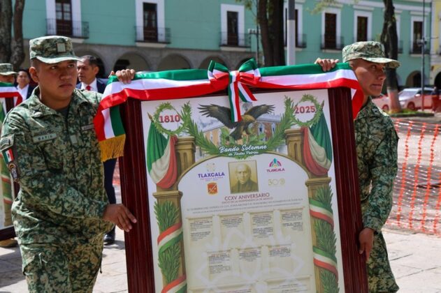 Inician Celebraciones Patrias en Tlaxcala con Colocación de Bando Solemne - AlternativaTlx