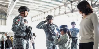 Niñas y Niños del Curso de Verano del Ayuntamiento Capitalino Conviven con Guardia Nacional y la FGR- AlternativaTlx
