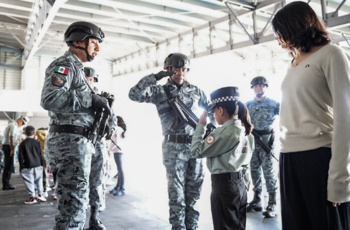 Niñas y Niños del Curso de Verano del Ayuntamiento Capitalino Conviven con Guardia Nacional y la FGR- AlternativaTlx