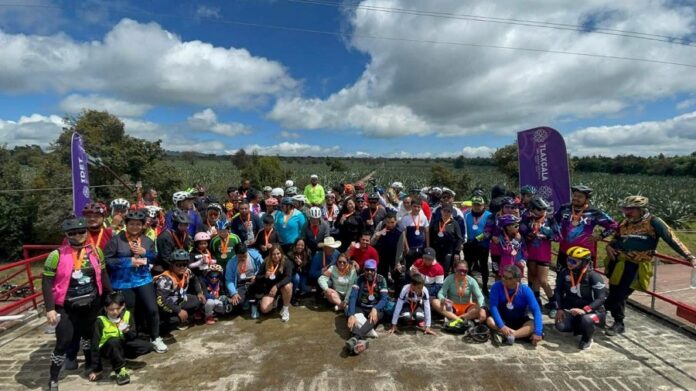 Participaron 100 Ciclistas en 