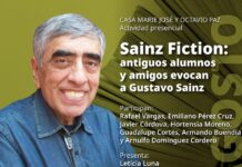 Se Recuerda a Gustavo Sainz, a 85 Años de su Nacimiento y 10 de su Muerte, en la Casa Marie José y Octavio Paz - AlternativaTlx