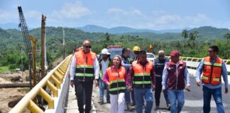 Secretario Esteva Medina Supervisa Obra de la Carretera Salina Cruz-Zihuatanejo - AlternativaTlx