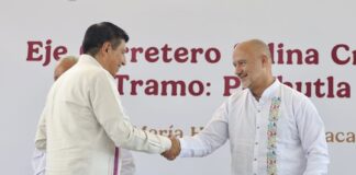 Secretario Esteva Medina da Banderazo a Ampliación del Eje Salina Cruz-Zihuatanejo que Beneficiará a más de 90 Mil Habitantes - AlternativaTlx
