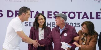 Alcalde Alfonso Sánchez García y Gobernadora Lorena Cuéllar Suman Esfuerzos en Favor de Adultos Mayores - AlternativaTlx