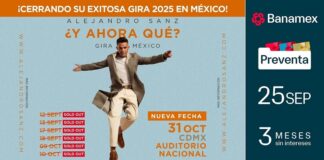 Alejandro Sanz Abre Una Fecha Más en Auditorio Nacional Tras 6 Sold Out - AlternativaTlx