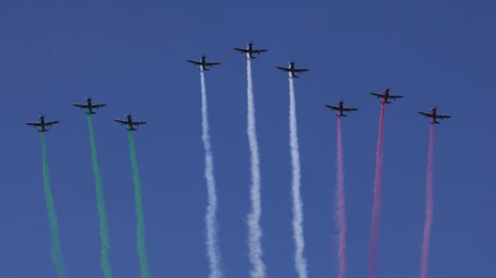 Cielos de Tlaxcala son Escenarios de Prácticas Aéreas para el Desfile 16 de Septiembre - AlternativaTlx