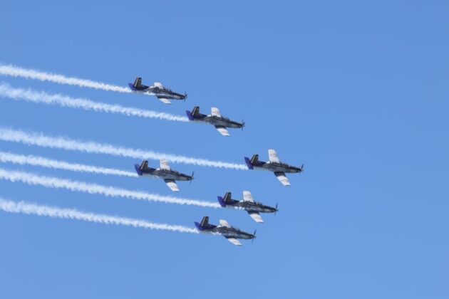 Cielos de Tlaxcala son Escenarios de Prácticas Aéreas para el Desfile 16 de Septiembre - AlternativaTlx