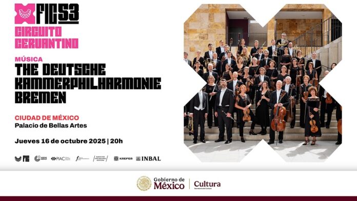 El Circuito Cervantino Presenta The Deutsche Kammerphilharmonie Bremen en el Palacio de Bellas Artes - AlternativaTlx