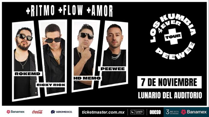 El Gran Reencuentro: +Ritmo +Flow +Amor los Kumbia + Peewee - AlternativaTlx