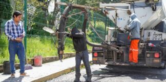 Gobierno de Alfonso Sánchez García Pone a Prueba Aditivo que Busca Bacheo Más Rápido y Duradero en la Capital - AlternativaTlx