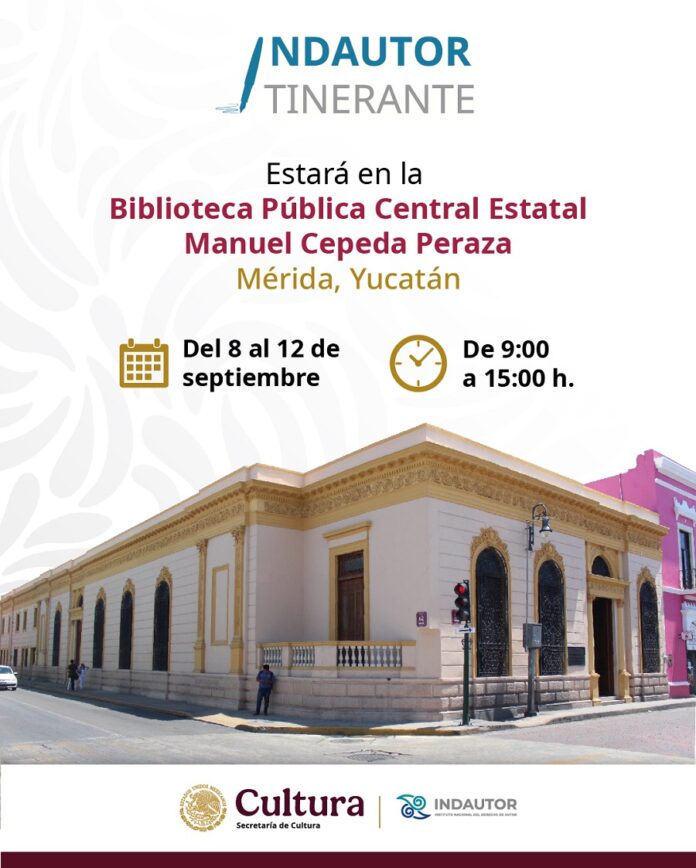 “Indautor Itinerante” Llega a Mérida, Yucatán - AlternativaTlx