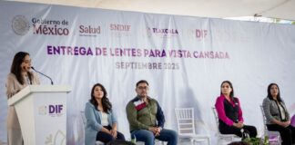 Inicia la Jornada de Entrega de Lentes para Vista Cansada en Zacatelco en Coordinación con el SEDIF Y SNDIF - AlternativaTlx