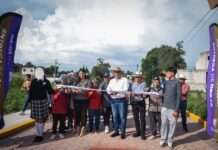 José Miguel Acatzi Luna realiza entrega de obra en la calle Emiliano Zapata de la Quinta Sección - AlternativaTlx
