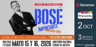 Miguel Bosé Despedirá su Gira Mundial con Dos Fechas en el Auditorio Nacional - AlternativaTlx