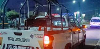 Refuerza Policía de la Capital Seguridad en Paraderos de Transporte Público con Proximidad Social - AlternativaTlx