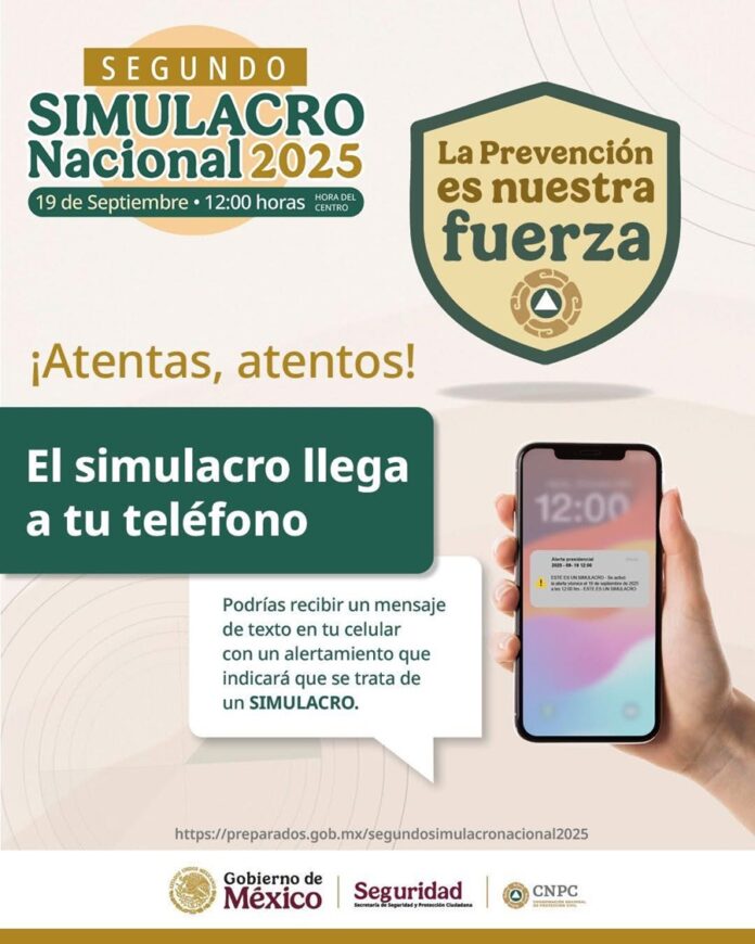 Tlaxcala, Lista para el Simulacro Nacional 2025 - AlternativaTlx