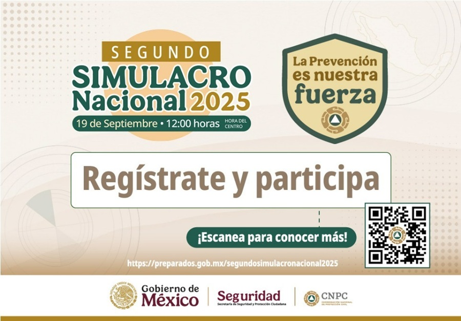 Tlaxcala, Lista para el Simulacro Nacional 2025 - AlternativaTlx