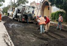 Unen Esfuerzos Ayuntamiento de Tlaxcala y Gobierno del Estado para Bachear la Avenida Carvajal y Bulevar Revolución - AlternativaTlx