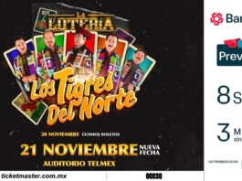 ¡Lotería! Una Segunda Fecha de los Tigres del Norte en Guadalajara - AlternativaTlx