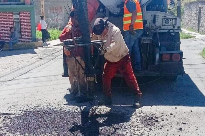 Ayuntamiento de Tlaxcala Continúa Rehabilitando Vialidades a Través de la Dirección de Obras Públicas - AlternativaTlx