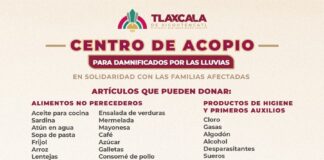 Ayuntamiento de Tlaxcala Instala Centro de Acopio en Solidaridad con Familias Afectadas por las Lluvias - AlternativaTlx