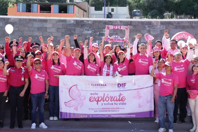 Con “Caminata Rosa”, Tlaxcala Refrenda Compromiso con la Salud Integral de las Mujeres - AlternativaTlx