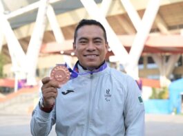 Conquista Leonardo de Jesús Bronce en el Mundial de Para Atletismo en Nueva Delhi, India - AlternativaTlx