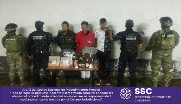 Detiene SSC a Tres Sujetos Involucrados en Robo a Tiendas de Conveniencia en el Estado - AlternativaTlx