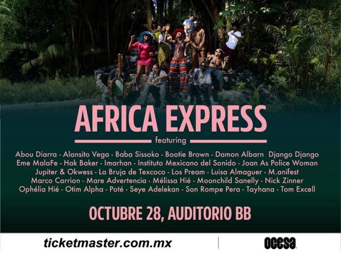 El Viaje Onírico y Ecléctico de Africa Express, que ha Traspasado Barreras Musicales, Culminará su Travesía en la CDMX - AlternativaTlx