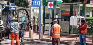 Gobierno Municipal de Tlaxcala Atiende el Bulevar Guillermo Valle con Trabajos de Bacheo - AlternativaTlx