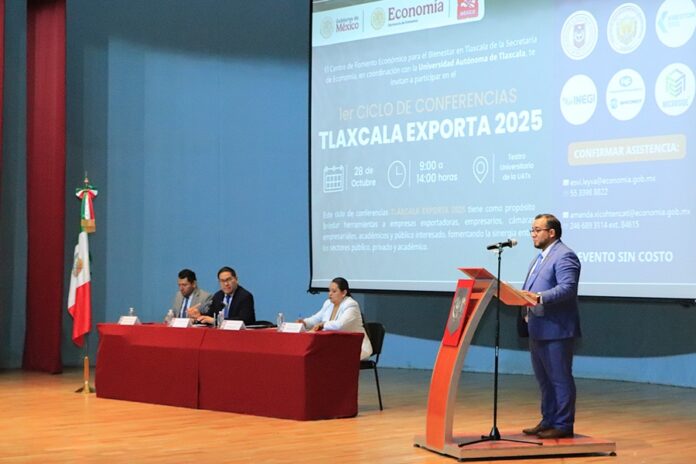 Inauguran en la UATx Trabajos del Primer Ciclo de Conferencias: Tlaxcala Exporta 2025 - AlternativaTlx
