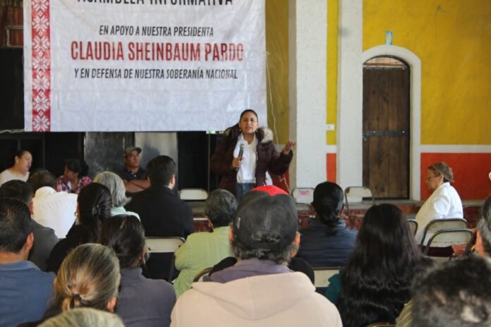 Llama Ana Lilia Rivera a la Participación de la Gente para Profundizar el Cambio de Régimen - AlternativaTlx