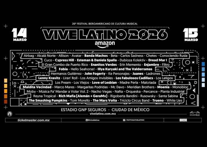 Los Códigos se Develan para una Nueva y Poderosa Edición de Vive Latino Presentado por Amazon - AlternativaTlx