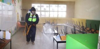 Protección Civil de Zacatelco Inicia Jornada de Sanitización en Instituciones Educativas. - AlternativaTlx
