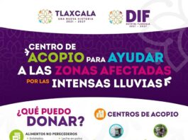 SEDIF Abre Centros de Acopio para Apoyar a Familias Afectadas por las Lluvias en Veracruz, Puebla, Hidalgo y Tlaxcala - AlternativaTlx
