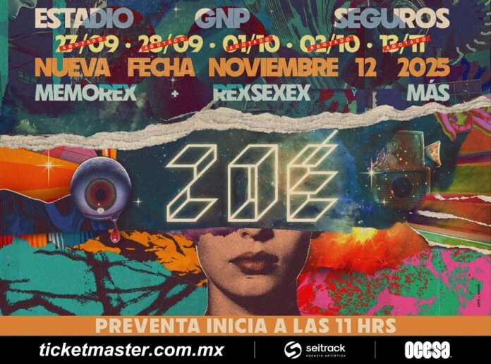 ZOÉ, Cinco Noches, 300 Mil Almas y un Viaje que No Termina - AlternativaTlx
