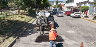 Avanza el Programa de Bacheo en la Capital ahora con Atención en la Colonia San Isidro - AlternativaTlx