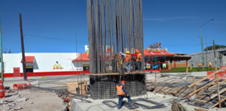 Construcción del Distribuidor Vial Santa Ana en Tlaxcala Presenta un Avance del 40 por Ciento - AlternativaTlx