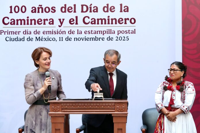 Emite Correos de México Timbre Postal para Celebrar 100 Años de las Camineras y los Camineros de México - AlternativaTlx
