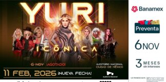 Icónica y Legendaria, Yuri Abre su Sexta Fecha en el Auditorio Nacional - AlternativaTlx